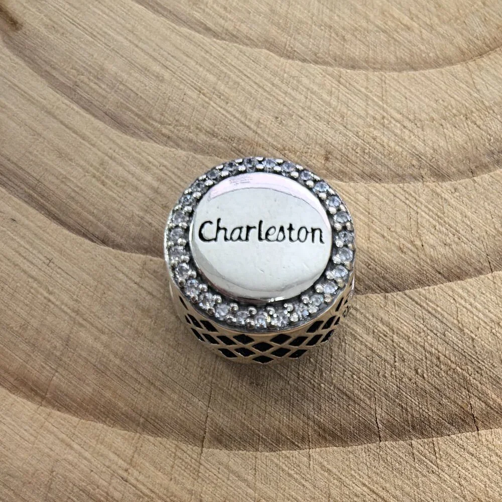Pandora Charleston Exclusive Charm Pendant, S925 Silver Jewelry